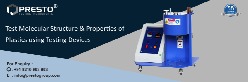 Test Molecular Structure & Properties of Plastics using Testing Devices